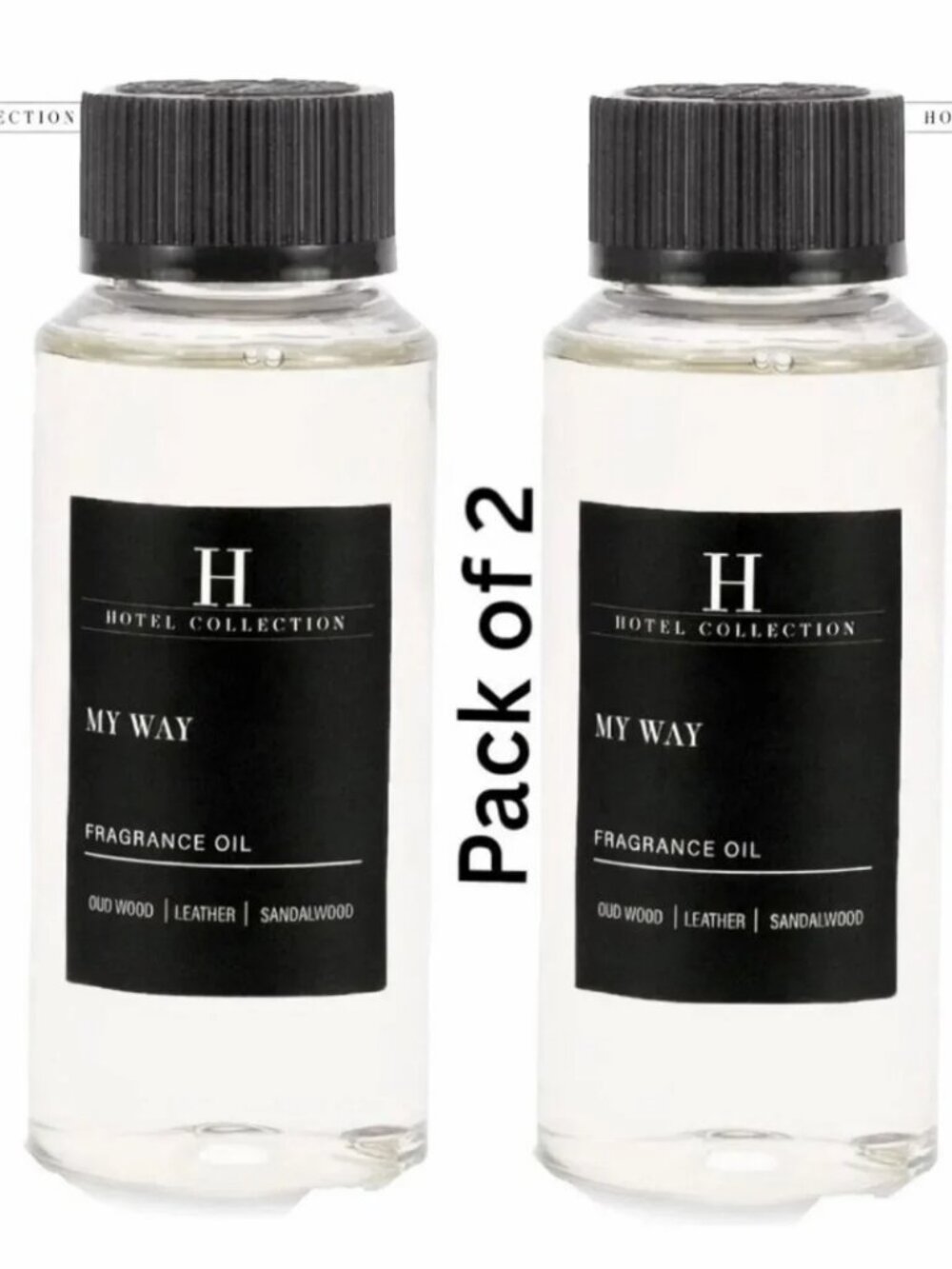 Hotel Collection Fragrance Oil - My Way 4.6oz (120ml) - Pack 2 .